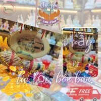 Giỏ hoa treo tường thủ công