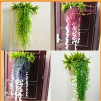 Giỏ Hoa Tử Đằng Mix Dài 100cm Hoa Giả Treo Tường Trang Trí Nhà Cửa Tặng Kèm Móc LL-37