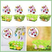 Giỏ Lễ Phục Sinh Có Sẵn Giỏ Chất Làm Đầy Quà Tặng Búp Bê Tổ Chức Thú Nhồi Bông Thỏ Số Lượng Lớn Cho Lễ Hội Giải Thưởng Bé Trai Bé Gái Trẻ Em
