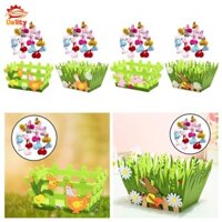 Giỏ Lễ Phục Sinh Đầy Sẵn, Giỏ Đồ Nhồi Bông Búp Bê Thú Nhồi Bông Thỏ Số Lượng Lớn Cho Ngày Lễ, Người Lớn, Lễ Hội, Giải Thưởng Lễ Hội