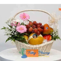 Giỏ mây gói quà tết 11