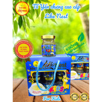 GIỎ MINI 6 HỦ YẾN CHƯNG CHO BÉ LIKE NEST KIDS 30% YẾN