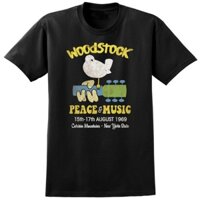 Giờ Mới Woodstock Âm Nhạc Co Giãn Lễ Hội Lấy Cảm Hứng Từ Hòa Bình Phong Cách Bf Guitar Ban Nhạc Thể Thao Áo Thun Nam TYUI17287