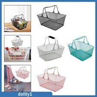 Giỏ mua sắm Kim loại tiện lợi Di động đa chức năng cho cửa hàng bán lẻ Cửa hàng tại nhà Siêu thị Tạp hóa