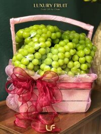 Giỏ nho sữa Hàn Quốc biếu tặng cao cấp CFG 173