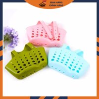 GIỎ NHỰA TREO VÒI NƯỚC ĐỰNG ĐỒ RỬA BÁT  GIAO MẦU NGẪU NHIÊN