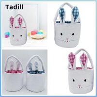 Giỏ Phục Sinh Túi Quà Tặng Có Tai Trang Trí Tiệc Giỏ Đựng Đồ Di Động Túi Trứng Phục Sinh Cho Trẻ Em Bé Trai Bé Gái Trẻ Em