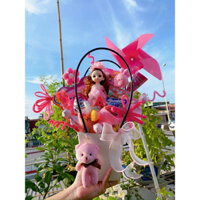 Giỏ quà bánh kẹo tặng sinh nhật, Giỏ quà sinh nhật siêu xinh