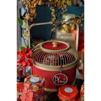 Giỏ quà lồng chim,giỏ quà trung thu,hopp đựng bánh kẹo trà quà tết sang trọng. Giỏ tre đan thủ công hàng xuất khẩu