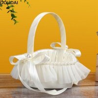 Giỏ Quà Tặng Kẹo GOUDA Trang Trí Cô Gái Đơn Giản