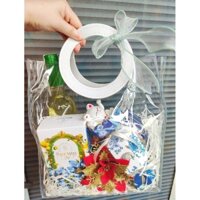 Giỏ quà tết doanh nghiệp mẫu mới 2025 ( xanh số 1 )