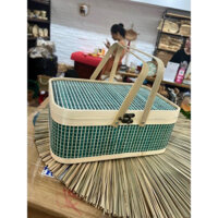 Giỏ Quà Tết , đựng quà valentin , 8/3 có quai xách mang đi dã ngoại