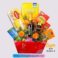 Giỏ Quà Tết Mẫu Giỏ 450 ( 8 Giỏ Quà Tết )