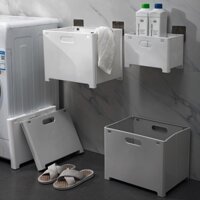 Giỏ quần áo bẩn có thể gấp lại không cần đục lỗ