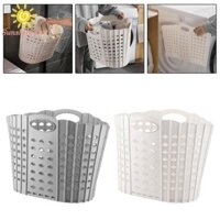 Giỏ quần áo gấp treo tường Lưu trữ đa chức năng Giỏ quần áo bẩn