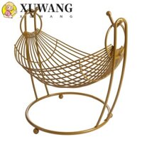 Giỏ rau củ quả LACYESBZA, Hộp đựng trái cây dây sắt, 1 khay trưng bày hình võng Bánh mì