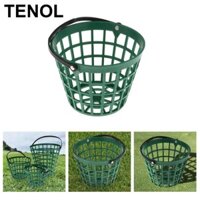 Giỏ sân bóng Golf hạng nặng TENOL, Hộp đựng bóng Tennis Golf Giỏ đựng đồ vận chuyển có chứa