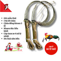 giò thái bẫy gà rừng chân đồng khuyên đúc