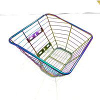 Giỏ titan gắn các dòng xe Wave 50-100-110 - Sirius và các dòng xe khác