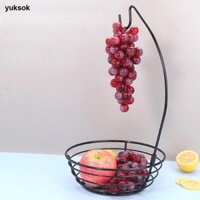 Giỏ Trái Cây Bát Sáng Tạo Đa Năng Hiện Đại Phụ Kiện Nhà Bếp Trái Cây Sắp Xếp Lưu Trữ Chuối Giá Đỡ Cho Mặt Bàn Nhà Bếp