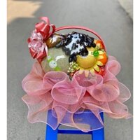 Giỏ trái cây, giỏ hoa quả có dưa lưới giá rẻ tại Cầu Giấy/buitoa