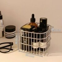 Giỏ Trái Cây Inox 304 Giỏ đựng đa năng Giỏ rau củ quả hình vuông gừng tỏi gia dụng