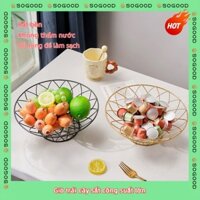 Giỏ trái cây sắt   Gia Đình Để Bàn Giỏ Kẹo    Giỏ đựng trái cây để bàn    Trang trí giỏ trái cây    Trang trí bàn cà phê Đồ trang trí   Dĩa đựng hoa quả   Giỏ sắt   Rổ đựng trái cây    đĩa đựng trái cây