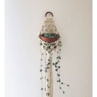 Giỏ treo chậu cây túi treo tường túi để giỏ cây túi trang trí túi kén túi tổ chim