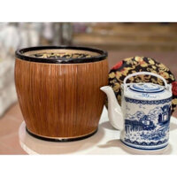 Giỏ ủ ấm tích sứ Bát Tràng loại 2 lít, 3 lít