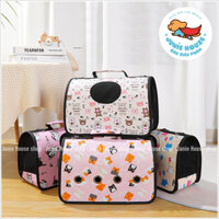 Giỏ vận chuyển chó mèo size lớn (dưới 7kg)