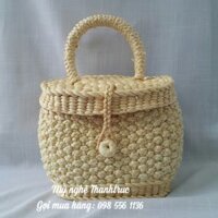 Giỏ xách Lục bình có nắp