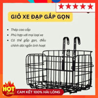 Giỏ xe đạp gấp gọn SHIMANO phù hợp với mọi dòng xe loại cao cấp  - Tiêu chuẩn Nhật