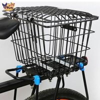 Giỏ Xe Đạp Phía Sau, Giỏ Xe Đạp Phía Sau Đa Năng Không Gian Lớn Có Thể Tháo Rời Xe Đạp Giá Hàng Hóa Cho Xe Đạp Đường Bộ Hầu Hết Giá Xe Đạp Phía Sau