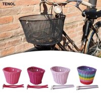 Giỏ xe đạp trẻ em TENOL Trang trí phía trước, Giỏ, Giỏ tay lái đa chức năng, Giỏ,