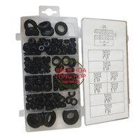 Gioăng cao su Hộp sim cao su rãnh, gioăng lỗ 2 đầu 180pcs