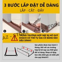 Gioăng chặn cửa cao su loại mới chống ồn côn trùng 3 màu dài 96cm - PROSEAL