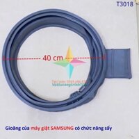 Gioăng ron cao su cửa máy giặt SAMSUNG cửa ngang có chức năng sấy. size 40 cm x 8.5 cm.