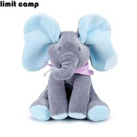 Giới HẠN CAMP Voi Đồ Chơi Sang Trọng, Trò Chơi Điện Tử Trốn Tìm Voi, Quà Tặng Sinh Nhật Tai Nhạc Di Động Hát Búp Bê Voi Nhồi Bông Bé Trai Bé Gái