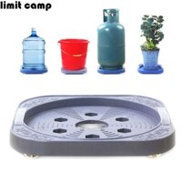 Giới HẠN CAMP Xi Lanh Chân Đế Di Động, Bánh Xe Bánh Xe Xi Lanh Bình Gas Giá Đỡ Di Động, Khay Bánh Xe Di Chuyển Được Ổn Định Có Thể Pallet Đế Tấm Giá Đỡ Bình Gas