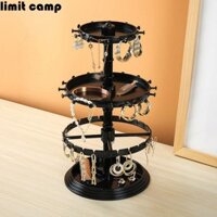 Giới HẠN CAMP Xoay Bông Tai Giá Đỡ, Giá Đỡ Vòng Tay Trang Sức Hiển Thị Đế Trưng Bày Trang Sức, Giá Treo Vòng Cổ Đơn Giản Giá Treo Tóc Đĩa Nhựa Móc Chìa Khóa Móc Treo Nữ
