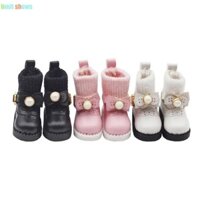 Giới HẠN HIỂN THỊ 1 Cặp Giày Bốt Búp Bê Obitsu 11 Ymy Quà Tặng Trẻ Em Đáng Yêu
