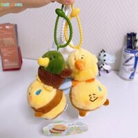 Giới HẠN HIỂN THỊ Bee Series Mặt dây chuyền sang trọng PP Cotton Móc chìa khóa Cặp đôi Cô gái Trẻ em Quà tặng