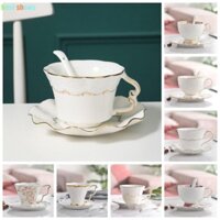 Giới HẠN HIỂN THỊ Gốm Cà Phê Muỗng Bộ Vintage Nhà Hàng Thanh Lịch