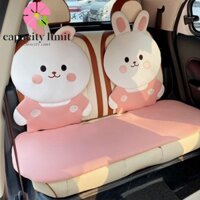 Giới HẠN NĂNG LƯỢNG Đệm ngồi ô tô, tựa lưng thoải mái Vỏ ghế ô tô, Tấm lót ghế ô tô bằng lụa băng mát mẻ đa năng dễ thương cho mùa hè