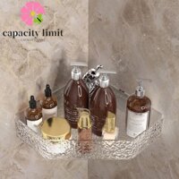 Giới HẠN NĂNG LƯỢNG Giá đỡ tam giác, Giá đựng đồ phòng tắm sáng tạo góc tường, Giá treo tường đa năng không cần khoan Kệ đựng đồ nhà bếp