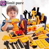 Giới HẠN PURE 40 / 56 / 58 Cái Trẻ Em Chơi Bộ Dụng Cụ Sửa Chữa Máy Khoan Điện Đồ Chơi Giáo Dục Cho Bé Trai Bé Gái