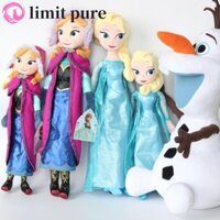Giới HẠN PURE Anna Elsa Búp Bê Quà Tặng Giáng Sinh Hoạt Hình 40 / 50CM Đồ Chơi Nhồi Bông