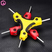 Giới HẠN PURE Bộ chìa khóa tam đại 9 trong 1 Công cụ sửa chữa tay hệ mét Ô tô