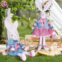 Giới HẠN PURE Giỏ Thỏ Búp Bê Sang Trọng Trẻ Em Quà Tặng Trang Trí Lễ Hội Ngày Lễ