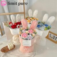 Giới HẠN PURE Hoa móc hoàn thiện Hình dạng tai thỏ Tốt nghiệp đầy màu sắc